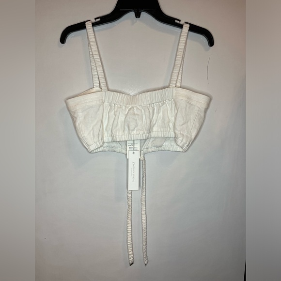 JONATHAN SIMKHAI STANDARD Hutton Crop Top - Picture 3 of 8